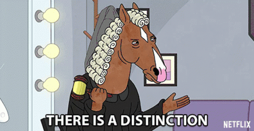 Animated distinction between how designers and developers approach the same piece of work